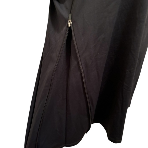 Spanx Transformation Black Side Zipper Racerback Tank Top Size Large L - Picture 6 of 7